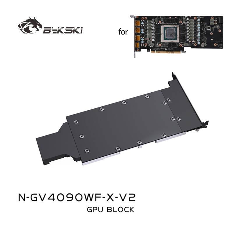 Rtx 4090 Water Block Full Cover - Bykski製GIGABYTE RTX 4090 WINDFORCE V2 /