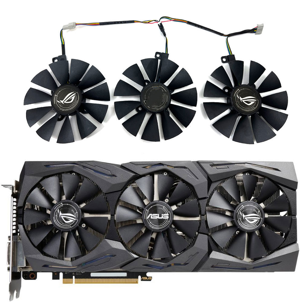 Rtx 3090 24Gb Gddr6X - 1 セット 6PIN ROG-STRIX-GTX1070-O8G-GAMING GPU ファン、ASUS